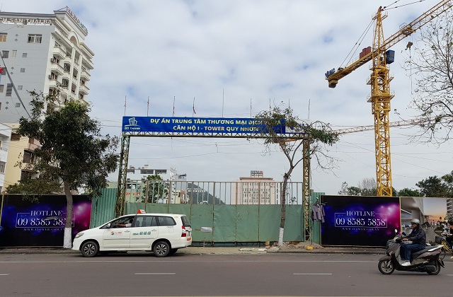 Dự án Trung tâm thương mại - dịch vụ và căn hộ I-Tower Quy Nhơn (TP Quy Nhơn, Bình Định).