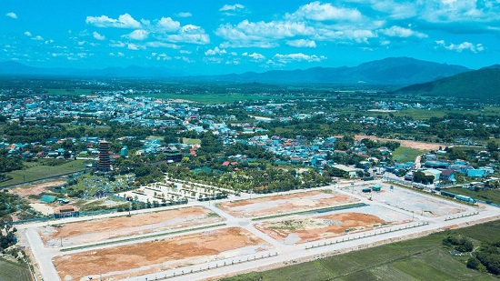 Hình ảnh khu đô thị Cẩm Văn