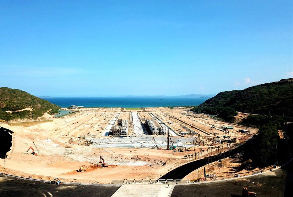 Hình ảnh thực tế tiến độ dự án Hải Giang Merry Land