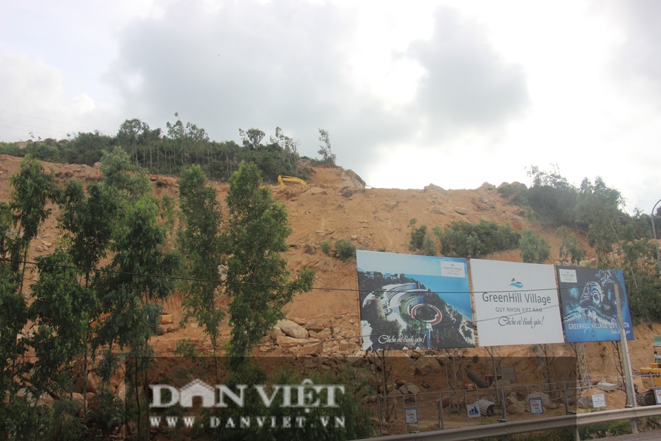 Dự án KDL ở Ghềnh Ráng (Bình Định): Lén đổ thải ra ngoài, nhà thầu đi ngược chủ trương của chủ đầu tư