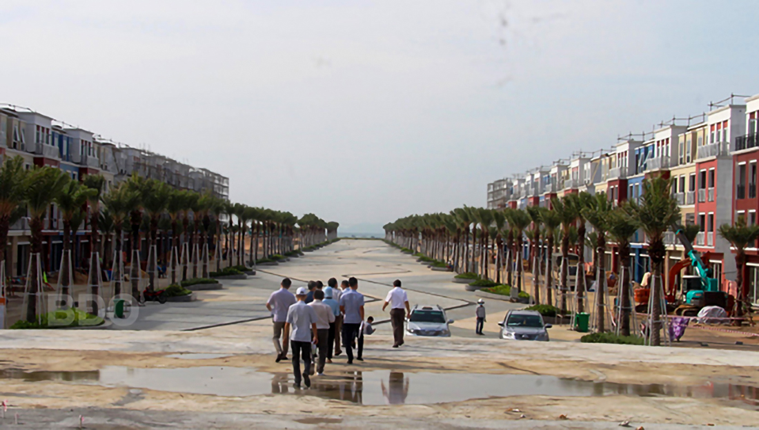 Tiến độ thi công tháng 10/2021 dự án Hải Giang Merry Land