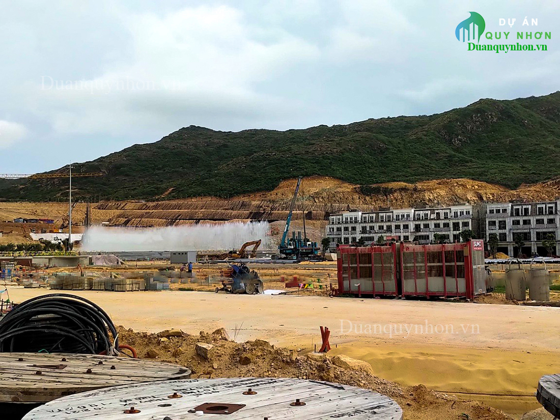 Tiến độ thi công tháng 9/2021 dự án Hải Giang Merry Land