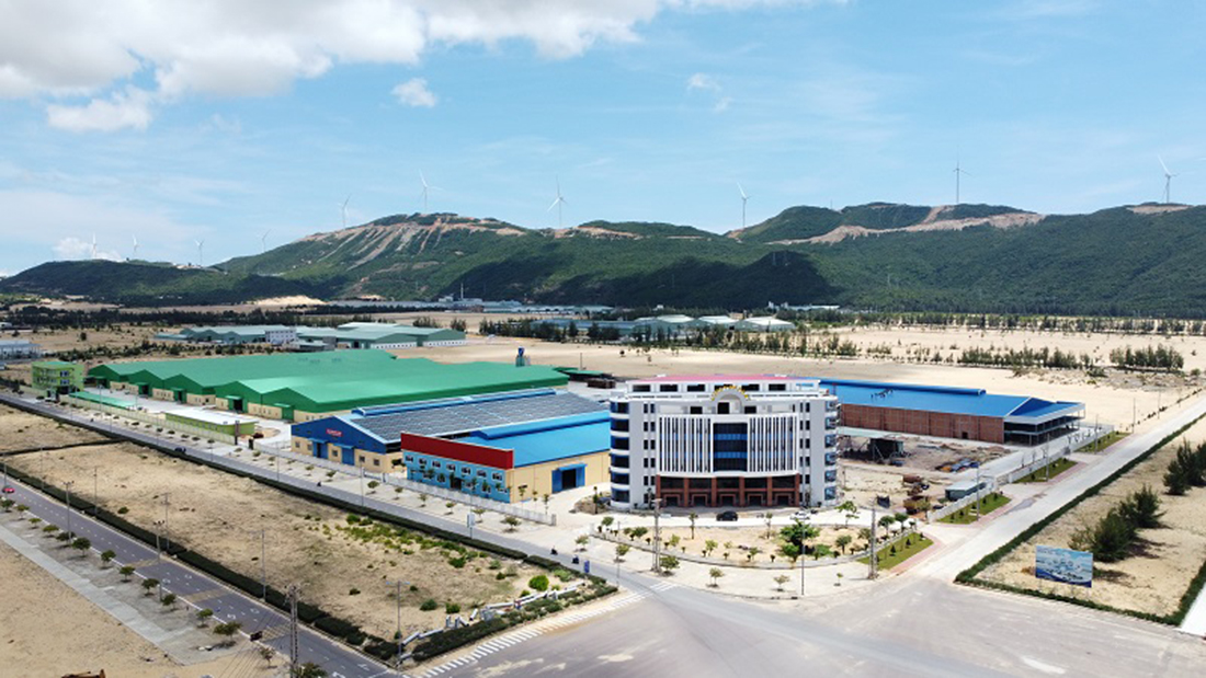 Các cụm công nghiệp ở Bình Định được nới rộng diện tích