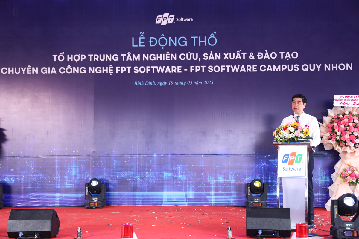 FPT động thổ trung tâm công nghệ hơn 2000 tỷ đồng tại Quy Nhơn